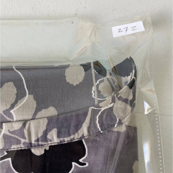 FRANCESCA‎ COLLECTION EMMELEE Floral Shift Dress Sz Med Bell 3/4 Ruffled Sleeves - Picture 6 of 6